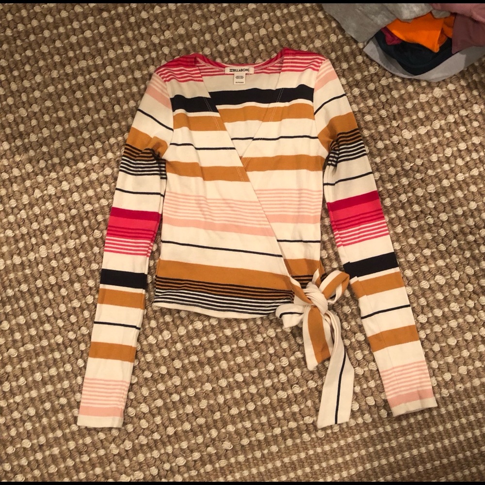 Billabong Tie Front Long Sleeve